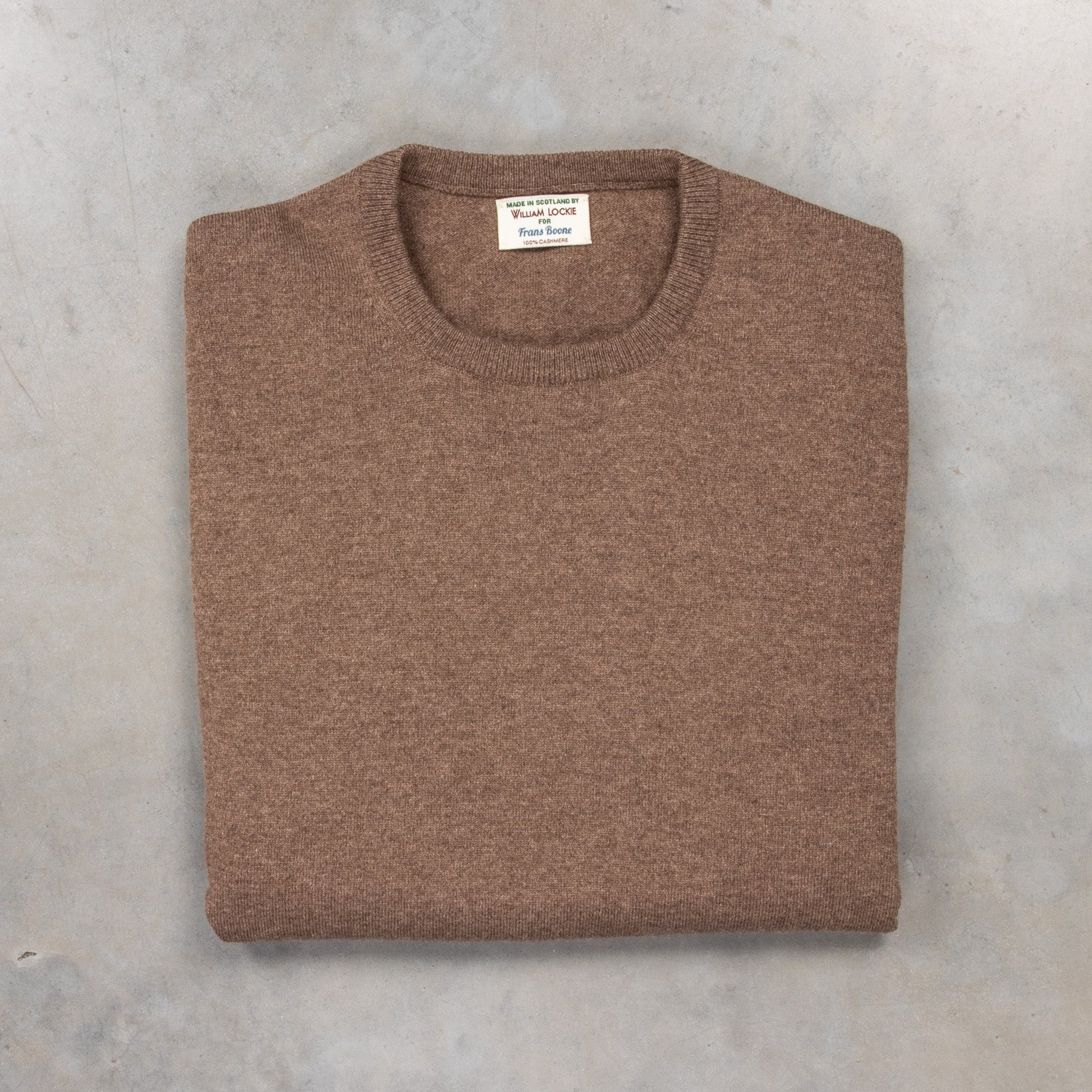 William Lockie Oxton Cashmere Crew Neck Foal – Frans Boone Store