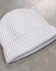 William Lockie x Frans Boone Royal Rib Cashmere Hat Seapearl