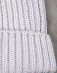William Lockie x Frans Boone Royal Rib Cashmere Hat Seapearl