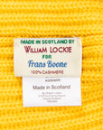 William Lockie x Frans Boone Royal Rib Cashmere Hat Sole