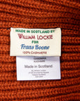 William Lockie x Frans Boone Royal Rib Cashmere Hat Stag