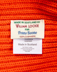 William Lockie x Frans Boone Royal Rib Cashmere Hat Flare