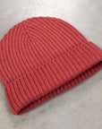 William Lockie x Frans Boone Royal Rib Cashmere Hat Brandy