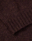 Laurence J. Smith Super Soft Seamless Roll Neck Pullover Truffle