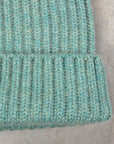 William Lockie x Frans Boone Royal Rib Cashmere Hat Green Lovat
