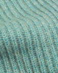 William Lockie x Frans Boone Royal Rib Cashmere Hat Green Lovat