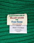 William Lockie x Frans Boone Royal Rib Cashmere Hat Jasper