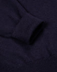 William Lockie Oxton Cashmere V-Neck Dark Navy