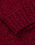 Laurence J. Smith Super Soft Seamless Roll Neck Pullover Bord Mix