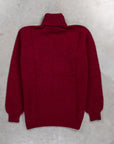 Laurence J. Smith Super Soft Seamless Roll Neck Pullover Bord Mix