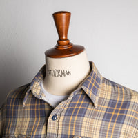 RRL Matlock Shirt Faded Blue and Yellow RL-600 Check