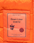 Ten C Orange Down liner Frans Boone Store Exclusive