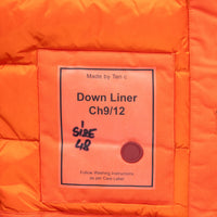 Ten C Orange Down liner Frans Boone Store Exclusive