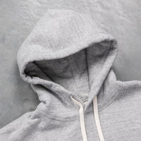 The Real McCoy's 10 Oz Loopwheel Parka Gray