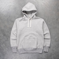 The Real McCoy's 10 Oz Loopwheel Parka Gray