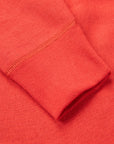 The Real McCoy's Joe McCoy 10oz loopwheel sweatshirt Cherry