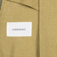 Coherence Robert Jacket Hemp Jaspé Green
