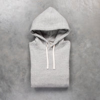 The Real McCoy's 10 Oz Loopwheel Parka Gray