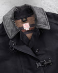 The Real McCoy's Fireman Coat Black