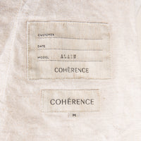 Coherence Alain Pants Selvedge Yacht Canvas Dark Blue
