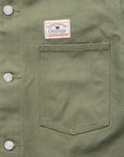 Studio D'Artisan Canvas Duck Jacket Army Green