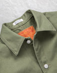 Studio D'Artisan Canvas Duck Jacket Army Green