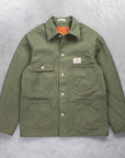 Studio D'Artisan Canvas Duck Jacket Army Green