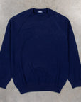 Drumohr Cashmere Felpa Blu
