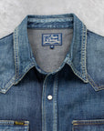 Studio D'Artisan "Crazy" Denim Western Shirt