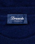 Drumohr Cashmere Felpa Blu