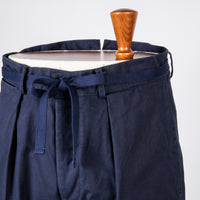 Coherence Alain Pants Selvedge Yacht Canvas Dark Blue