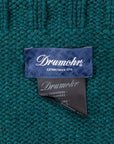 Drumohr Cashmere Ribbed Hat Verde Bottiglia