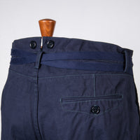 Coherence Alain Pants Selvedge Yacht Canvas Dark Blue