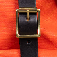 Croots Vintage Canvas Drawstring Rucksack Orange
