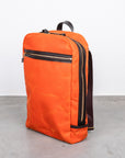 Croots Vintage Canvas Zipped Backpack Orange