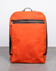 Croots Vintage Canvas Zipped Backpack Orange