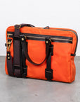 Croots Vintage Canvas Laptop Bag Orange