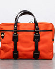 Croots Vintage Canvas Laptop Bag Orange