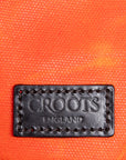 Croots Vintage Canvas Laptop Bag Orange