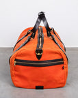 Croots Vintage Canvas Duffle Holdall Medium Orange