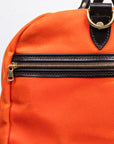 Croots Vintage Canvas Duffle Holdall Medium Orange