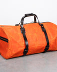 Croots Vintage Canvas Duffle Holdall Large Orange