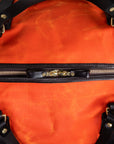 Croots Vintage Canvas Duffle Holdall Large Orange