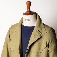 Coherence Robert Jacket Hemp Jaspé Green