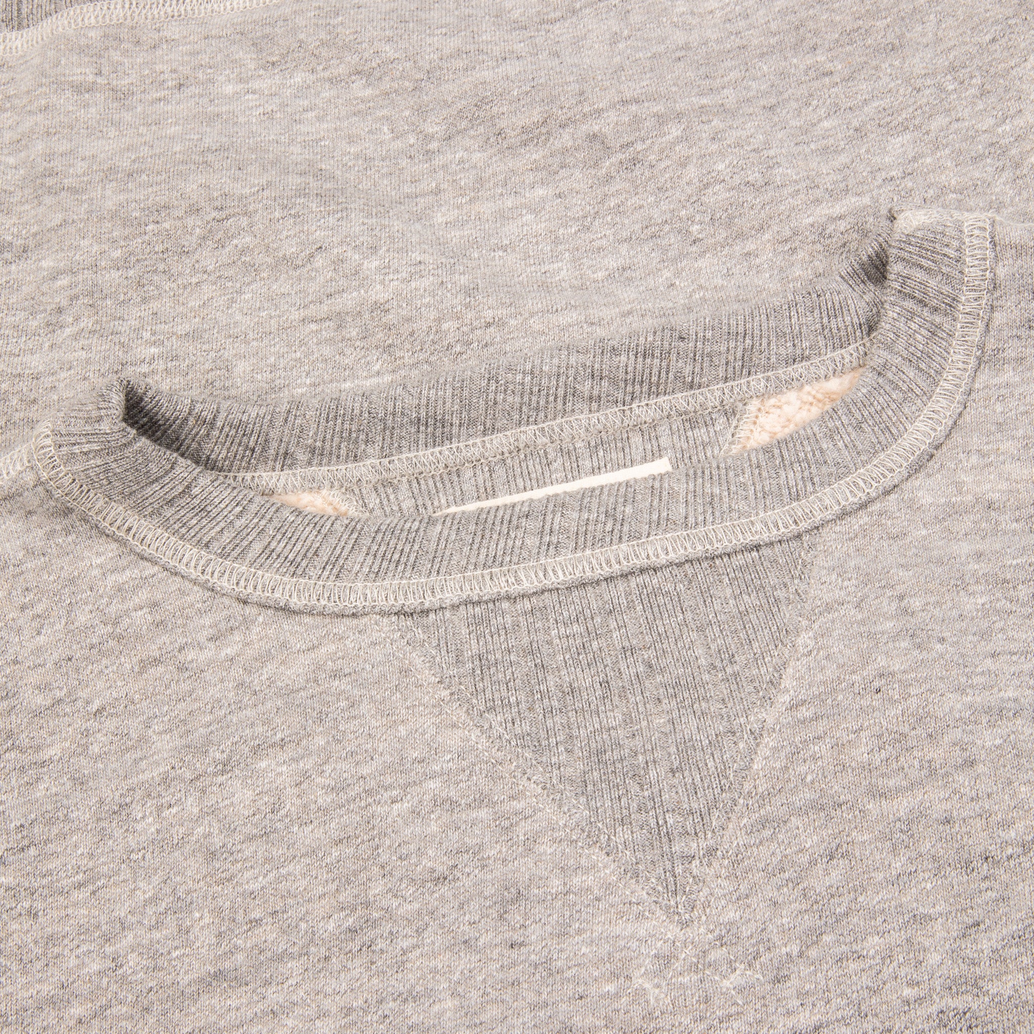 Fullcount 3741 Double V Sweatshirt Heather Gray – Frans