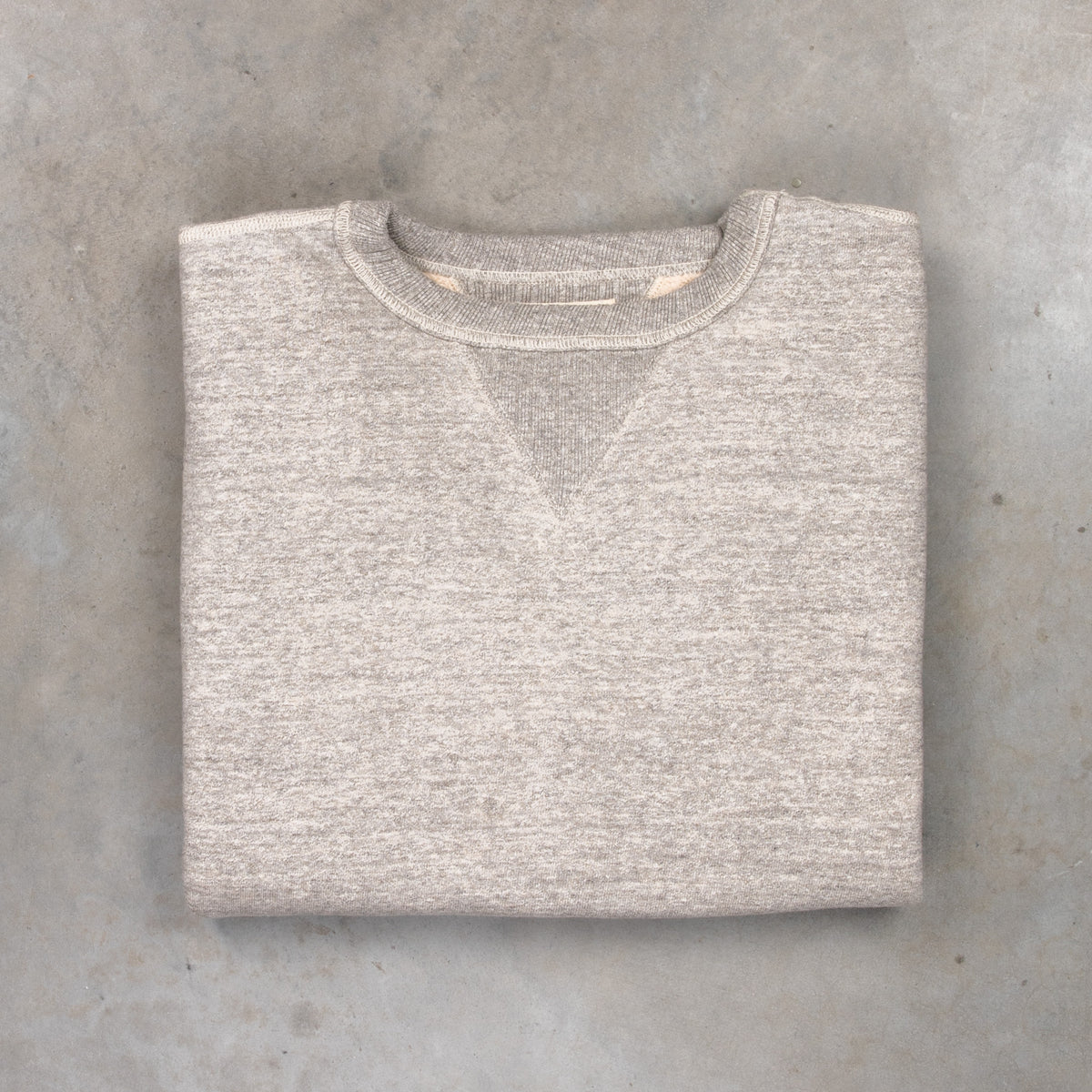 Fullcount 3741 Double V Sweatshirt Heather Gray – Frans
