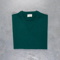 William Lockie x Frans Boone Super Geelong Vintage fit sweater Tartan Green