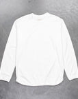 Fullcount Flat Seam Heavyweight Longsleeve T-Shirt White