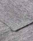 Drumohr Luxury 30G Cashmere Polo Grigio Medio