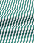 Finamore Gaeta Fit Collo Sergio Bengal Stripe Shirt Verde Inglese